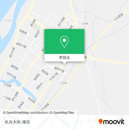 长兴大街地图