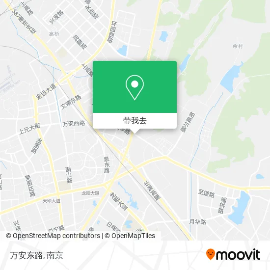万安东路地图