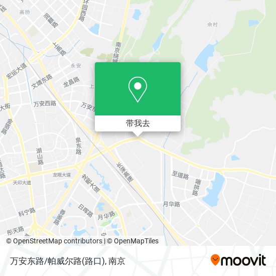 万安东路/帕威尔路(路口)地图