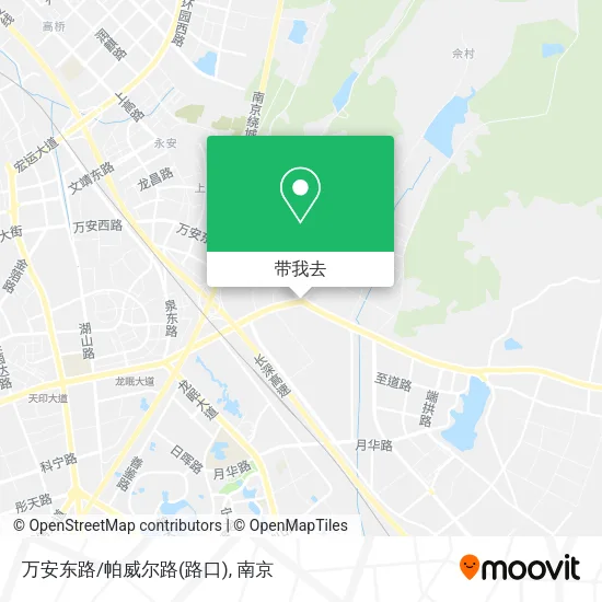 万安东路/帕威尔路(路口)地图
