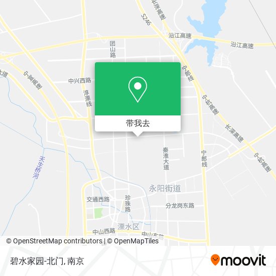 碧水家园-北门地图