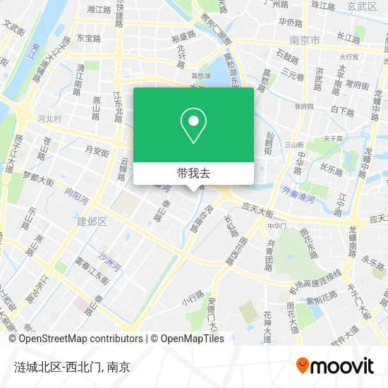 涟城北区-西北门地图