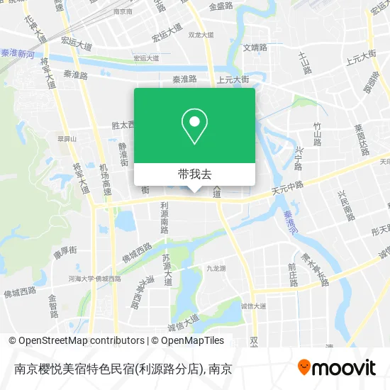 南京樱悦美宿特色民宿(利源路分店)地图