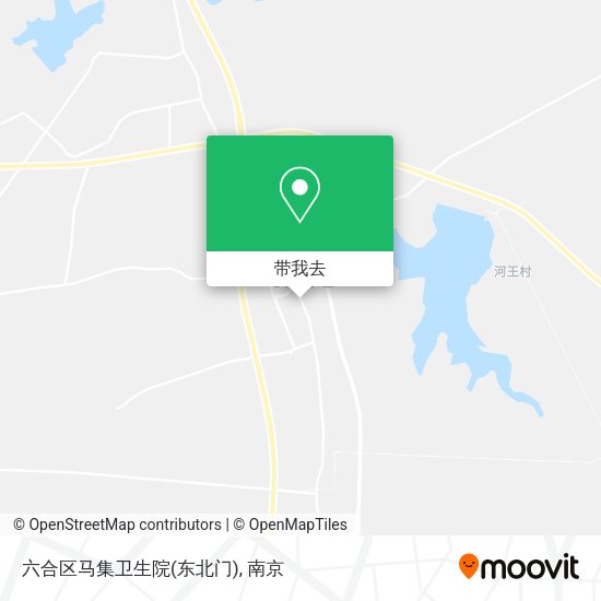六合区马集卫生院(东北门)地图