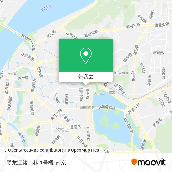 黑龙江路二巷-1号楼地图