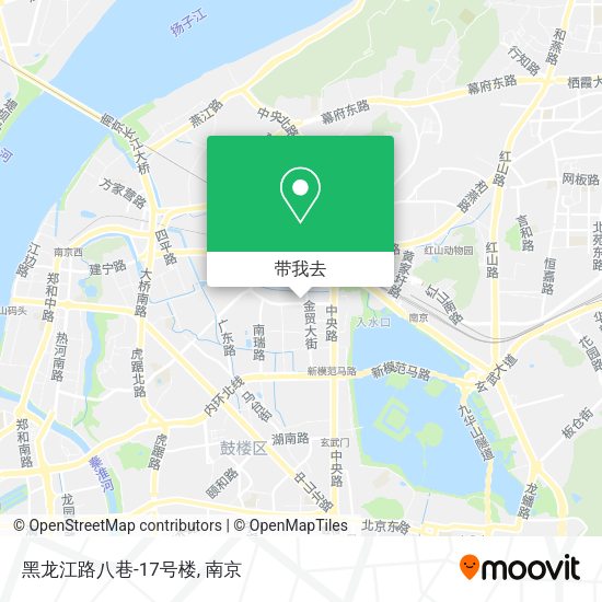 黑龙江路八巷-17号楼地图