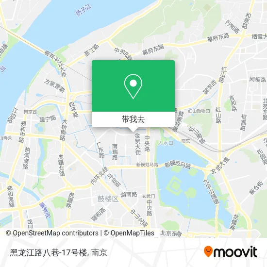 黑龙江路八巷-17号楼地图