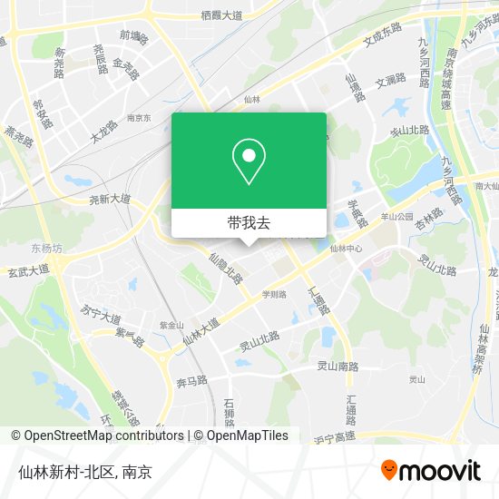 仙林新村-北区地图