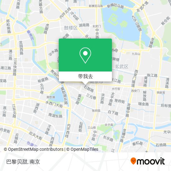 巴黎贝甜地图