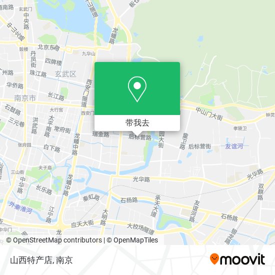 山西特产店地图