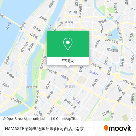 NAMASTE纳姆斯德国际瑜伽(河西店)地图