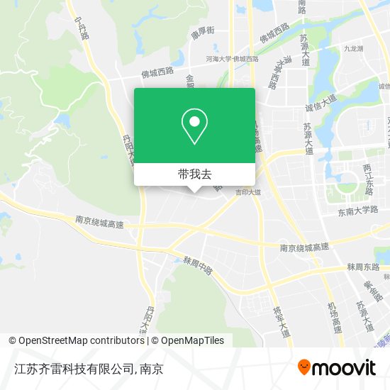 江苏齐雷科技有限公司地图