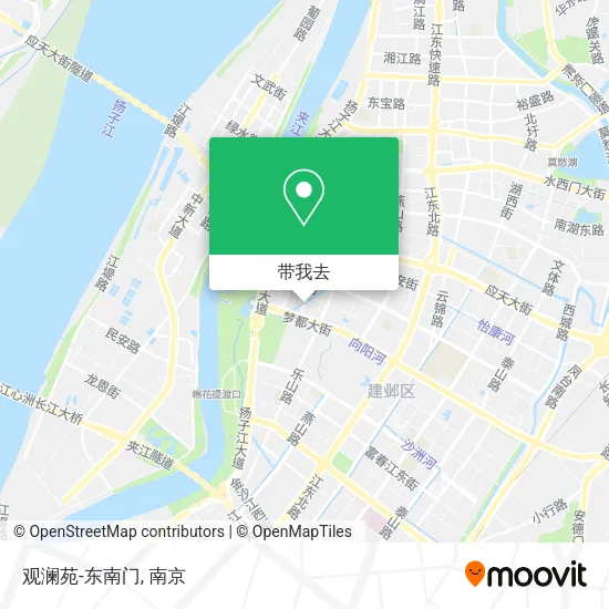 观澜苑-东南门地图