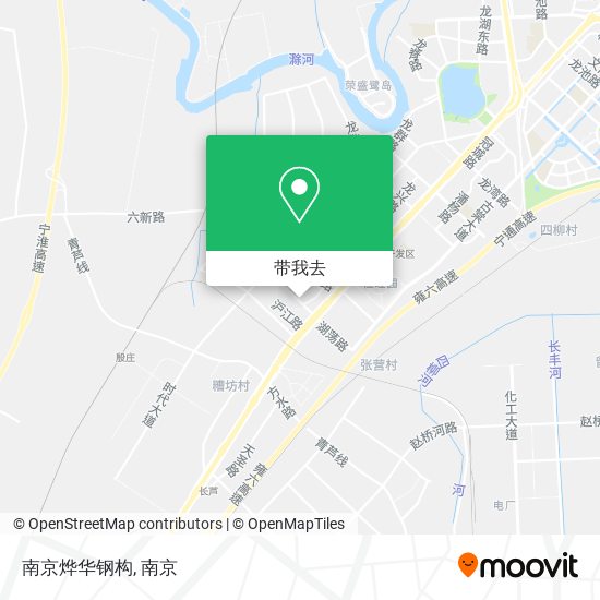 南京烨华钢构地图