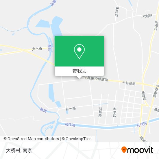 大桥村地图