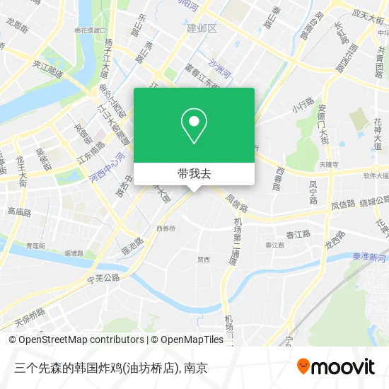 三个先森的韩国炸鸡(油坊桥店)地图