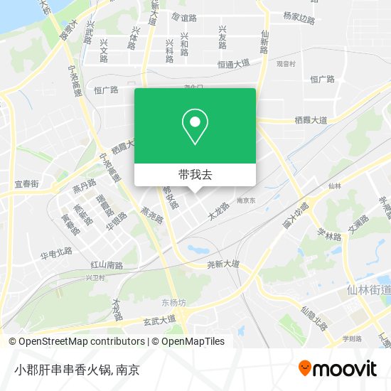 小郡肝串串香火锅地图