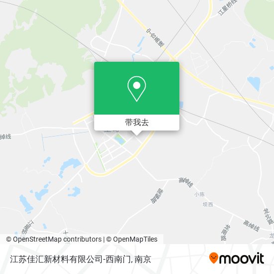 江苏佳汇新材料有限公司-西南门地图