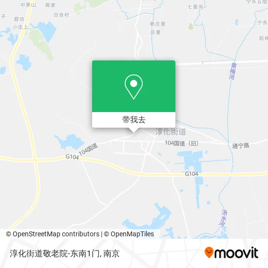 淳化街道敬老院-东南1门地图
