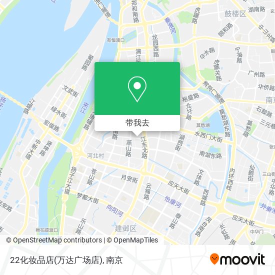 22化妆品店(万达广场店)地图