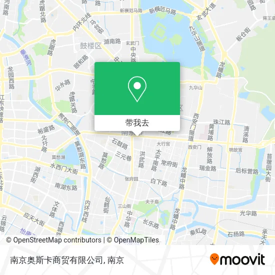 南京奥斯卡商贸有限公司地图