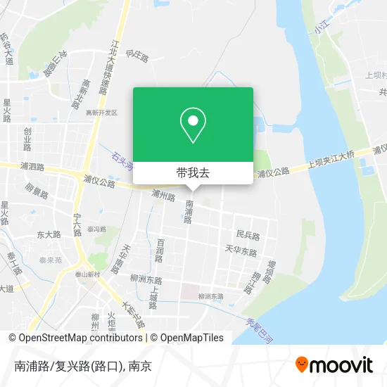 南浦路/复兴路(路口)地图