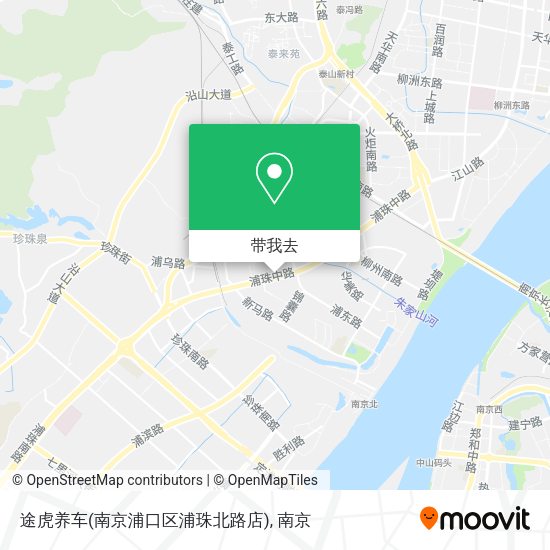 途虎养车(南京浦口区浦珠北路店)地图