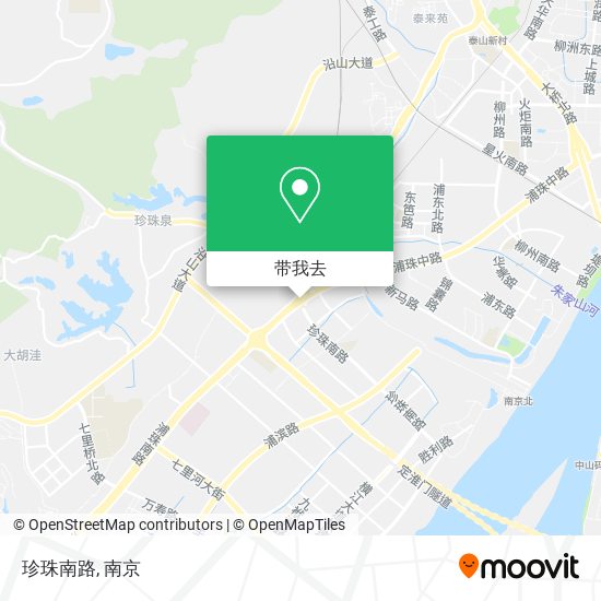珍珠南路地图