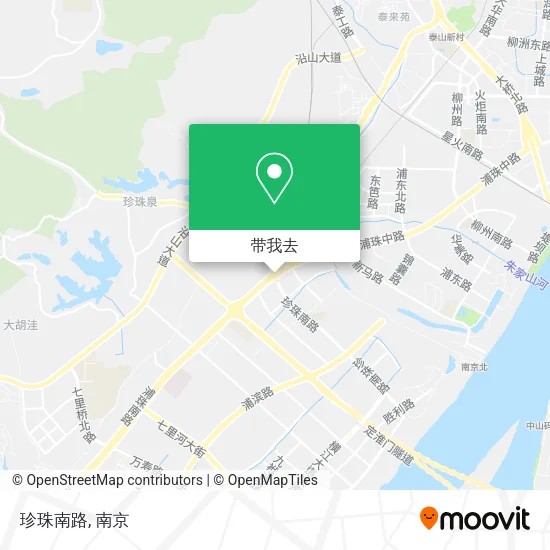 珍珠南路地图