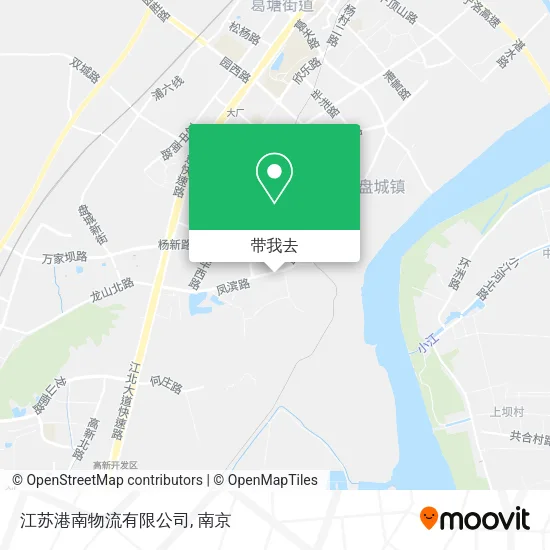 江苏港南物流有限公司地图