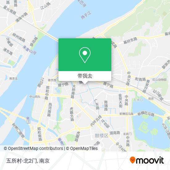 五所村-北2门地图