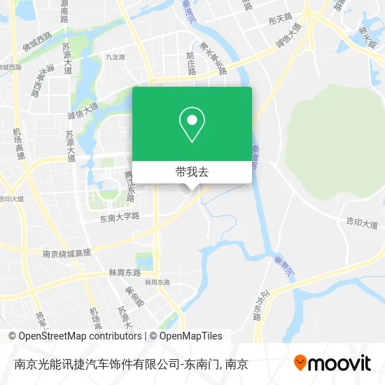 南京光能讯捷汽车饰件有限公司-东南门地图
