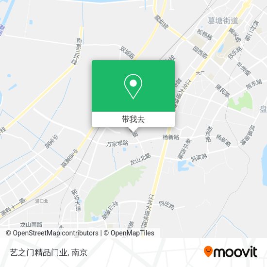 艺之门精品门业地图