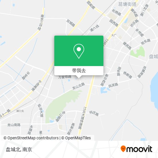 盘城北地图
