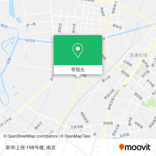 新华上张-198号楼地图