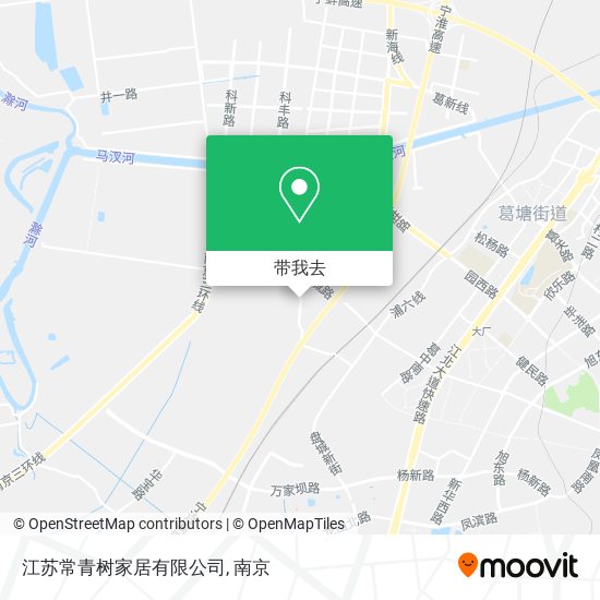 江苏常青树家居有限公司地图