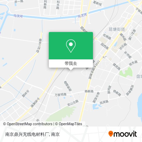南京鼎兴无线电材料厂地图