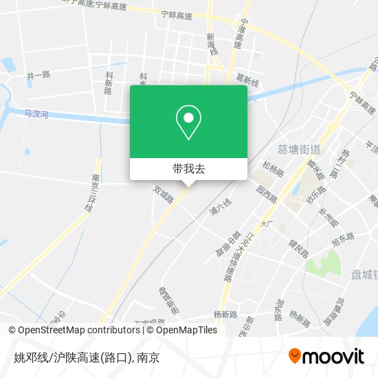 姚邓线/沪陕高速(路口)地图