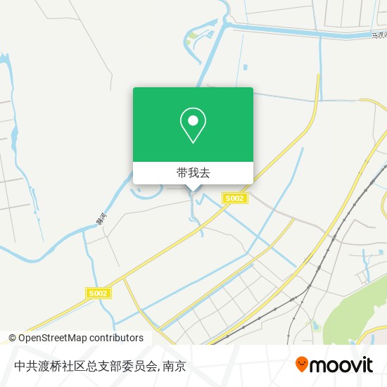中共渡桥社区总支部委员会地图