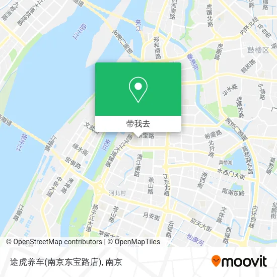 途虎养车(南京东宝路店)地图