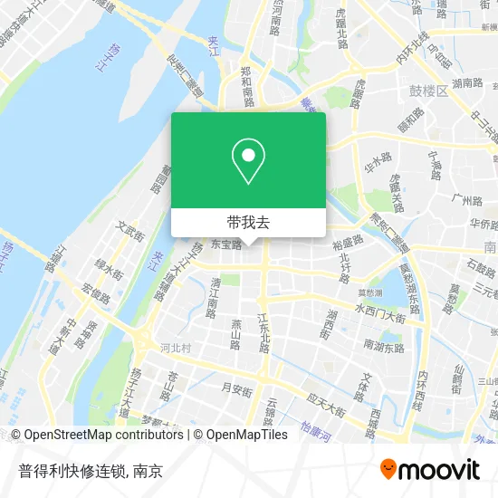 普得利快修连锁地图