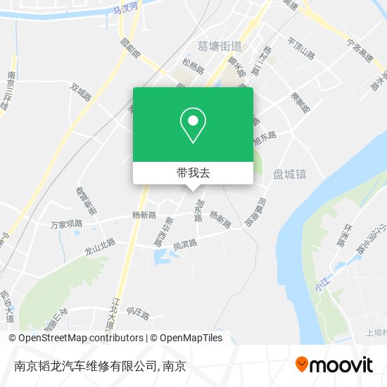 南京韬龙汽车维修有限公司地图