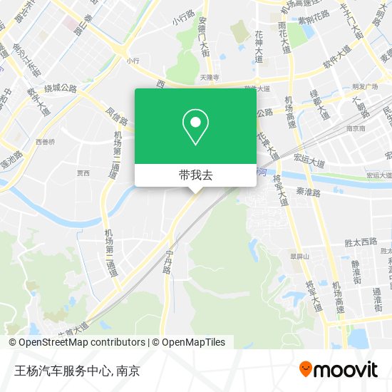王杨汽车服务中心地图