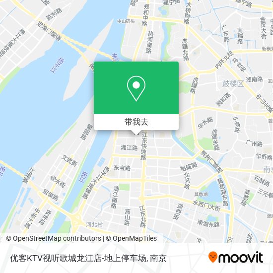 优客KTV视听歌城龙江店-地上停车场地图