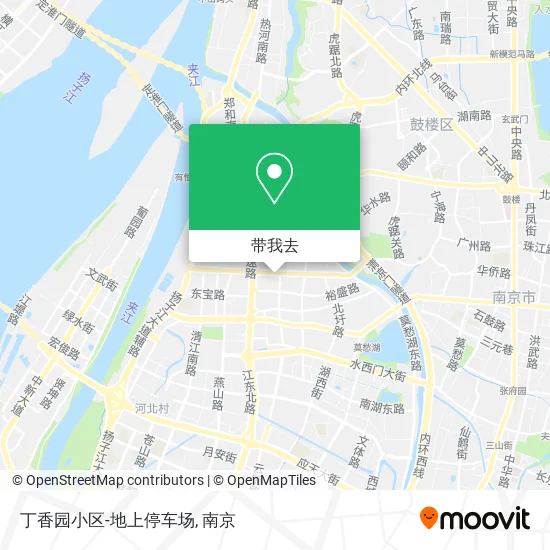 丁香园小区-地上停车场地图