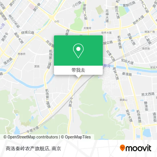 商洛秦岭农产旗舰店地图