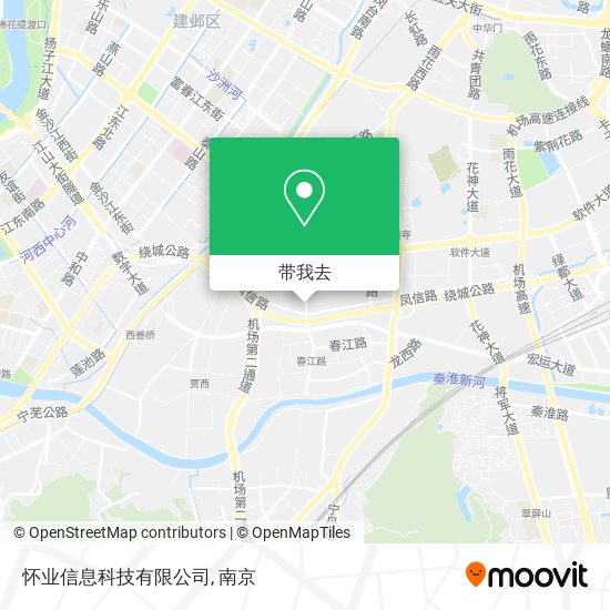 怀业信息科技有限公司地图