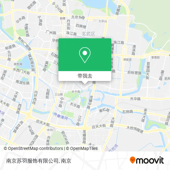 南京苏羽服饰有限公司地图