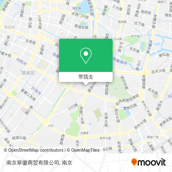 南京翠徽商贸有限公司地图