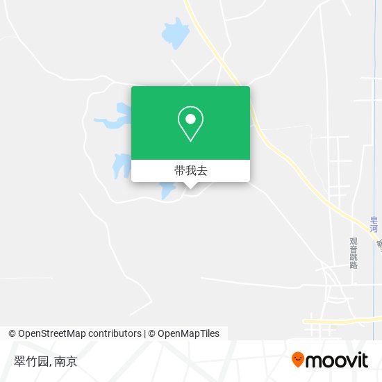 翠竹园地图